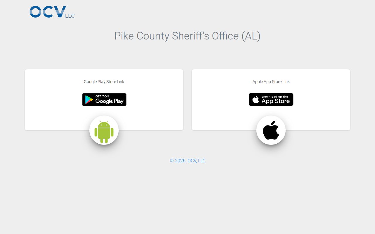 Pike County Sheriff app route for 72 hour release checks